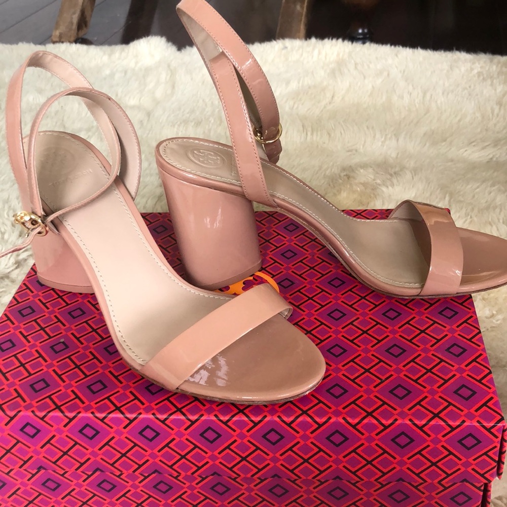 Tory Burch WORN ONCE! Elizabeth 2 patent leather
